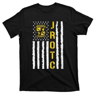 Army JROTC American Flag Junior ROTC Leadership Excellence T-Shirt