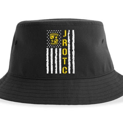 Army JROTC American Flag Junior ROTC Leadership Excellence Sustainable Bucket Hat