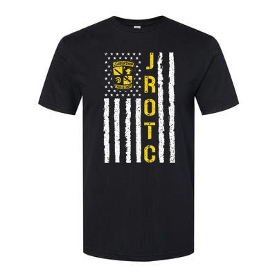 Army JROTC American Flag Junior ROTC Leadership Excellence Softstyle CVC T-Shirt