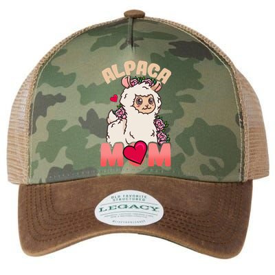 Alpaca Just A Who Loves Alpacas Alpaca Mom Legacy Tie Dye Trucker Hat