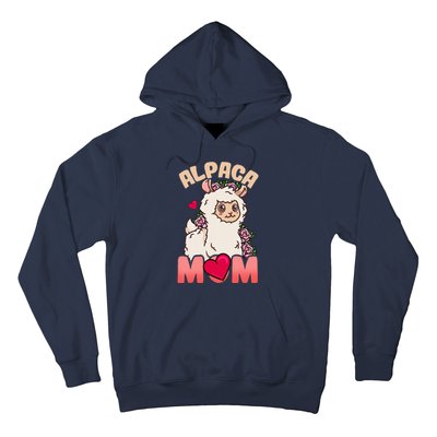 Alpaca Just A Who Loves Alpacas Alpaca Mom Hoodie