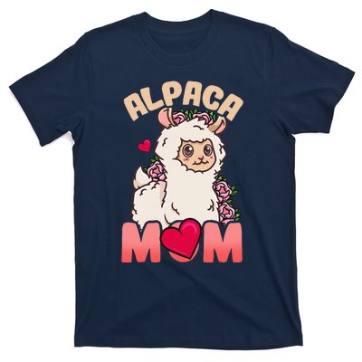 Alpaca Just A Who Loves Alpacas Alpaca Mom T-Shirt