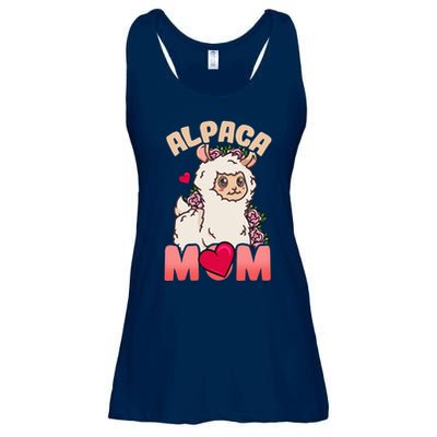 Alpaca Just A Who Loves Alpacas Alpaca Mom Ladies Essential Flowy Tank