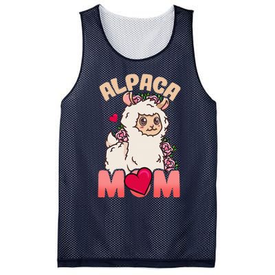 Alpaca Just A Who Loves Alpacas Alpaca Mom Mesh Reversible Basketball Jersey Tank