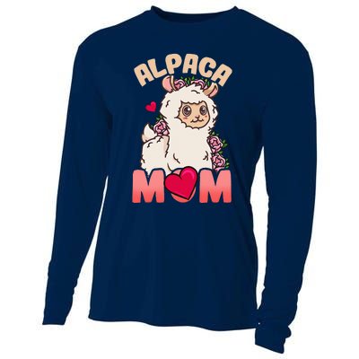 Alpaca Just A Who Loves Alpacas Alpaca Mom Cooling Performance Long Sleeve Crew