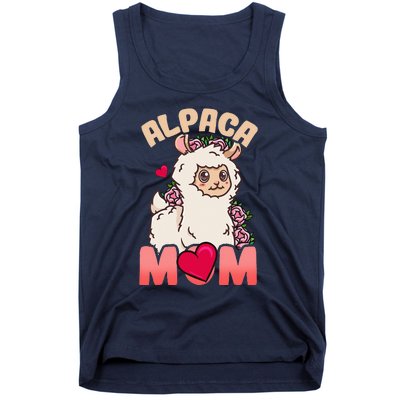 Alpaca Just A Who Loves Alpacas Alpaca Mom Tank Top