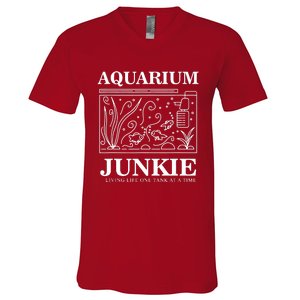 Aquarium Junkie V-Neck T-Shirt