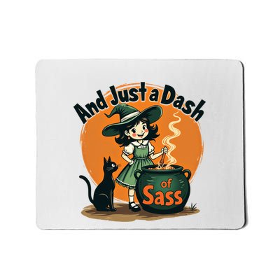 And Just A Dash Of Sass Baby Happy Halloween Witch Mousepad