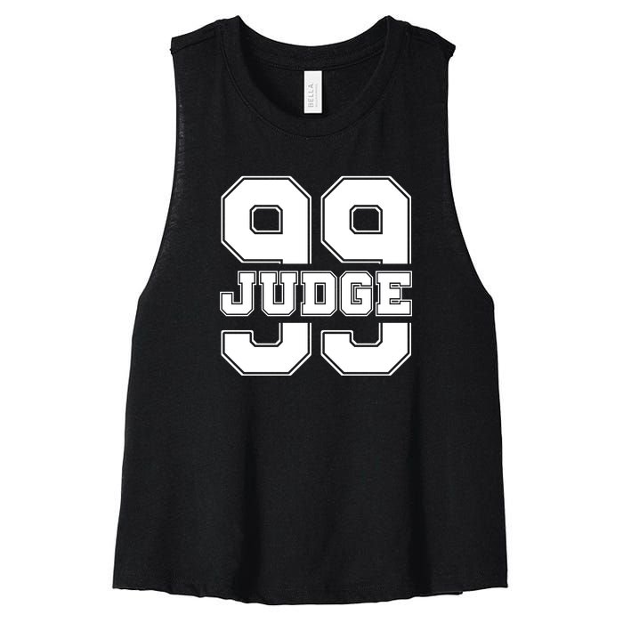 Judge All Rise 99 Women's Racerback Cropped Tank