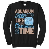 Aquarium Junkie And Fishkeeping Lover Fish Tank Aquarium Sweatshirt