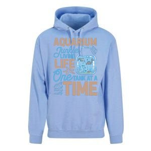 Aquarium Junkie And Fishkeeping Lover Fish Tank Aquarium Unisex Surf Hoodie