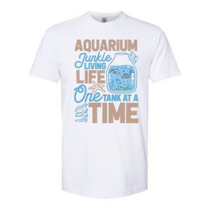 Aquarium Junkie And Fishkeeping Lover Fish Tank Aquarium Softstyle CVC T-Shirt