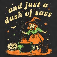 And Just A Dash Of Sass Baby Halloween Witch Happy Halloween 11oz C Handle Ceramic Mug