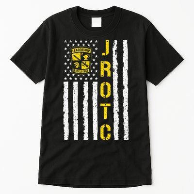 Army JROTC American Flag Junior ROTC Leadership Excellence Tall T-Shirt