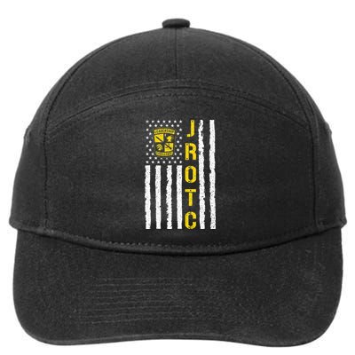 Army JROTC American Flag Junior ROTC Leadership Excellence 7-Panel Snapback Hat
