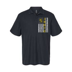 Army JROTC American Flag Junior ROTC Leadership Excellence Softstyle Adult Sport Polo