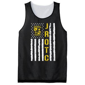 Army JROTC American Flag Junior ROTC Leadership Excellence Mesh Reversible Basketball Jersey Tank