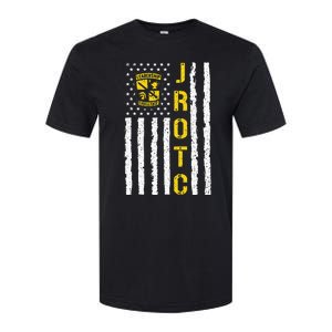 Army JROTC American Flag Junior ROTC Leadership Excellence Softstyle CVC T-Shirt