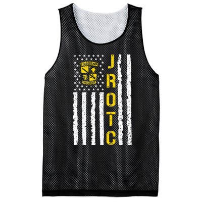 Army JROTC American Flag Junior ROTC Leadership Excellence Mesh Reversible Basketball Jersey Tank