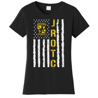 Army JROTC American Flag Junior ROTC Leadership Excellence Women's T-Shirt