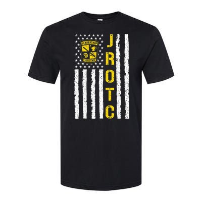 Army JROTC American Flag Junior ROTC Leadership Excellence Softstyle CVC T-Shirt