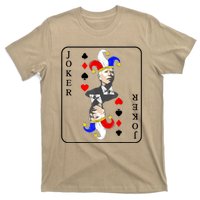 Anti Joe Biden Funny Biden Joker Playing Card T-Shirt