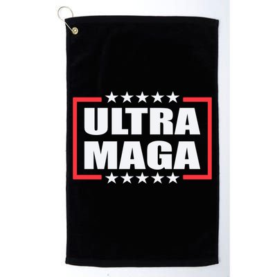 Ultra Maga 2024 Pro Trump Platinum Collection Golf Towel