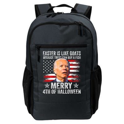 Anti Joe Biden Merry 4th Of Easter 4th Of July Merry 4th Of Faster Daily Commute Backpack