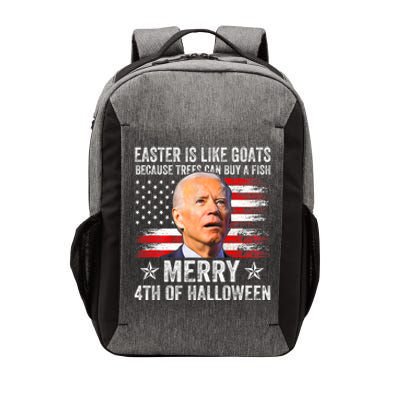 Anti Joe Biden Merry 4th Of Easter 4th Of July Merry 4th Of Faster Vector Backpack