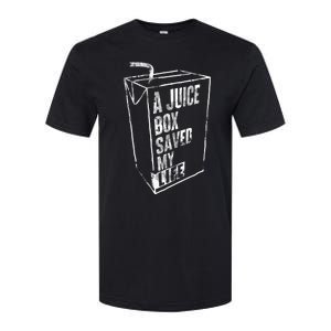 A Juice Box Saved My Life Blood Sugar Diabetes Awareness Softstyle CVC T-Shirt