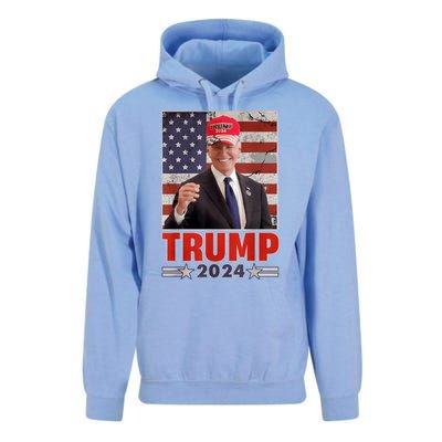 Anti Joe Biden Funny Conservative Donald Trump 2024 Unisex Surf Hoodie