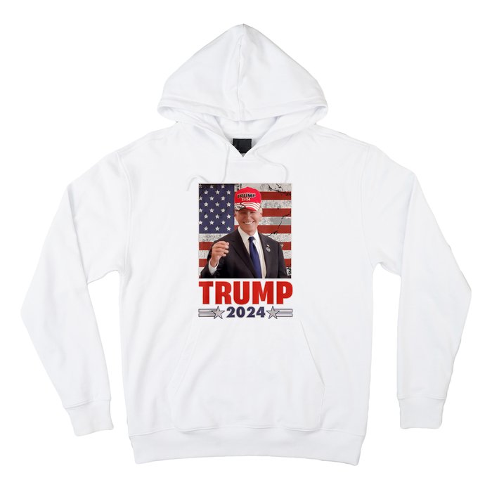 Anti Joe Biden Funny Conservative Donald Trump 2024 Hoodie