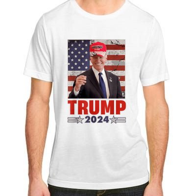 Anti Joe Biden Funny Conservative Donald Trump 2024 Adult ChromaSoft Performance T-Shirt