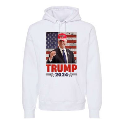 Anti Joe Biden Funny Conservative Donald Trump 2024 Premium Hoodie