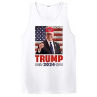 Anti Joe Biden Funny Conservative Donald Trump 2024 PosiCharge Competitor Tank