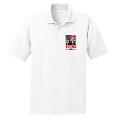 Anti Joe Biden Funny Conservative Donald Trump 2024 PosiCharge RacerMesh Polo