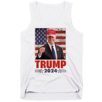 Anti Joe Biden Funny Conservative Donald Trump 2024 Tank Top