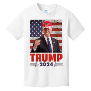 Anti Joe Biden Funny Conservative Donald Trump 2024 Kids T-Shirt