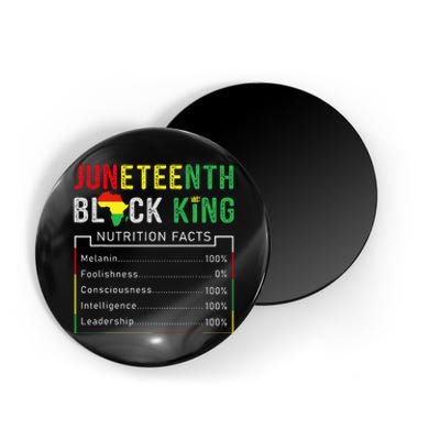 Awesome Juneteenth Black King Melanin Fathers Day Magnet