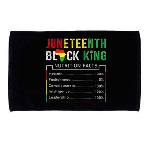 Awesome Juneteenth Black King Melanin Fathers Day Microfiber Hand Towel