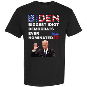 Anti Joe Biden 2020 Gaffe Sleepy Funny President Trump Maga Garment-Dyed Heavyweight T-Shirt