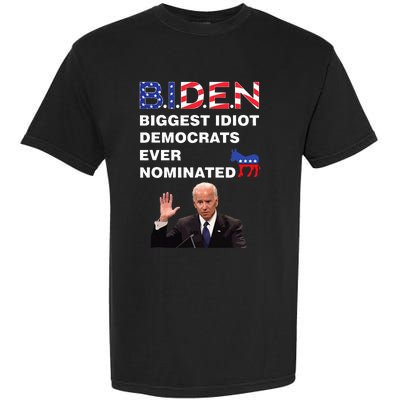 Anti Joe Biden 2020 Gaffe Sleepy Funny President Trump Maga Garment-Dyed Heavyweight T-Shirt