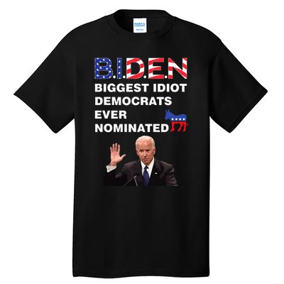 Anti Joe Biden 2020 Gaffe Sleepy Funny President Trump Maga Tall T-Shirt