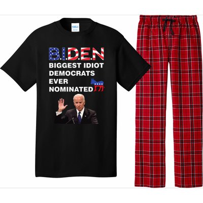 Anti Joe Biden 2020 Gaffe Sleepy Funny President Trump Maga Pajama Set