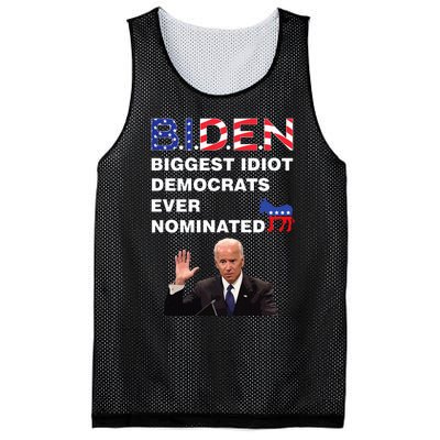 Anti Joe Biden 2020 Gaffe Sleepy Funny President Trump Maga Mesh Reversible Basketball Jersey Tank