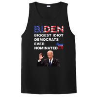 Anti Joe Biden 2020 Gaffe Sleepy Funny President Trump Maga PosiCharge Competitor Tank