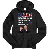 Anti Joe Biden 2020 Gaffe Sleepy Funny President Trump Maga Tie Dye Hoodie