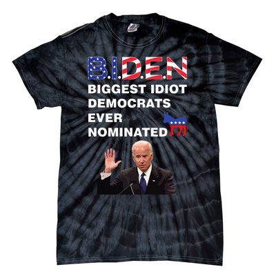 Anti Joe Biden 2020 Gaffe Sleepy Funny President Trump Maga Tie-Dye T-Shirt