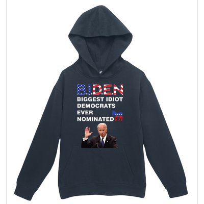 Anti Joe Biden 2020 Gaffe Sleepy Funny President Trump Maga Urban Pullover Hoodie