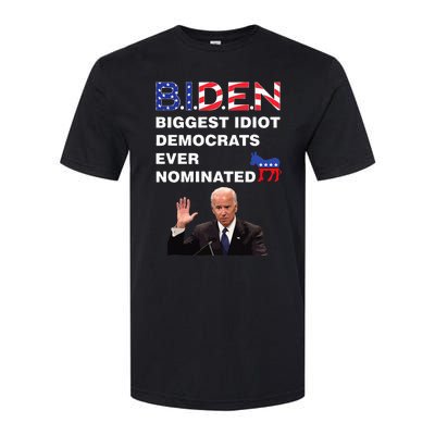 Anti Joe Biden 2020 Gaffe Sleepy Funny President Trump Maga Softstyle CVC T-Shirt